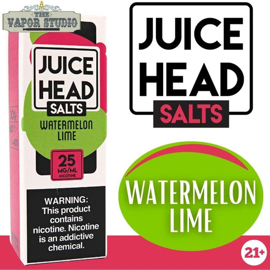 Juice Head Watermelon Lime Premium Salt Nicotine 30ML