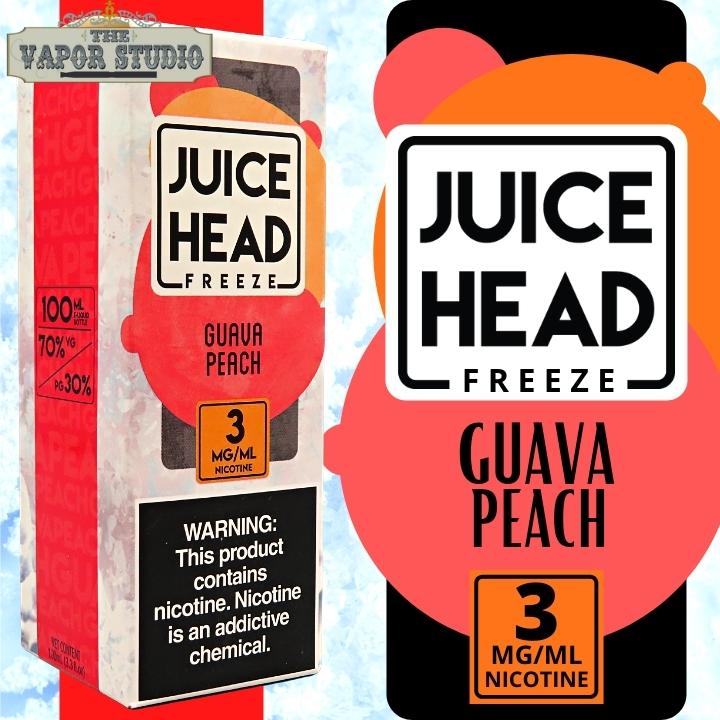 Juice Head Guava Peach Freeze Premium E-Liquid 100ML