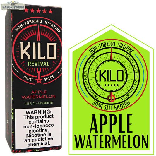 Kilo Revival Apple Watermelon Premium Salt Nicotine E-Liquid 30ML