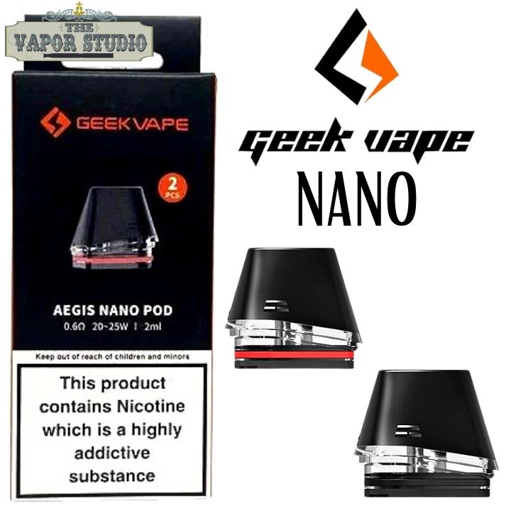 GeekVape Aegis NANO Replacement Pods 2pk