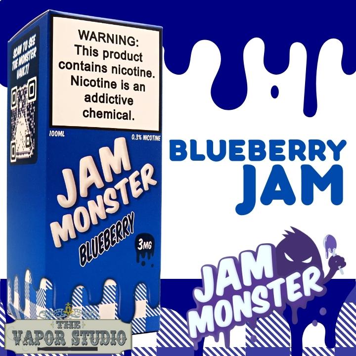Jam Monster Blueberry Jam Premium E-Liquid 100ML