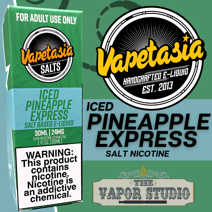 ICED Pineapple Express by Vapetasia - Salt Nicotine E-liquid 30ml