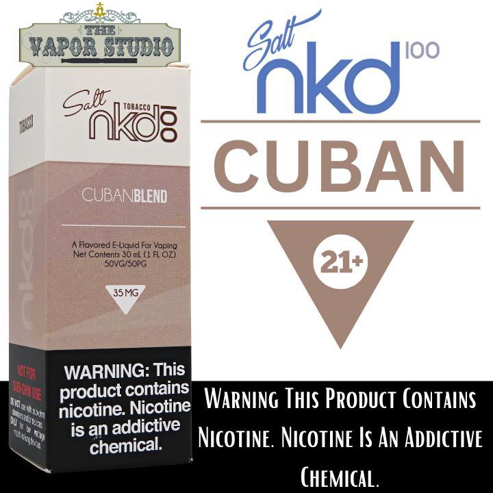 Naked 100 Cuban Premium Salt Nicotine 30ML