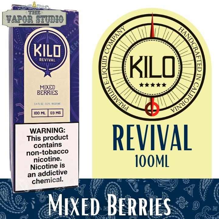 Kilo Revival Mixed Berries Premium E-Liquid 100ML