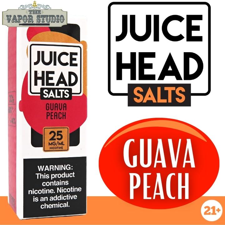 Juice Head Guava Peach Premium Salt Nicotine 30ML