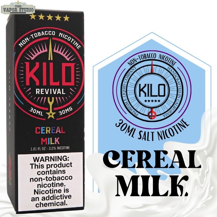 Kilo Revival Cereal Milk Premium Salt Nicotine E-Liquid 30ML
