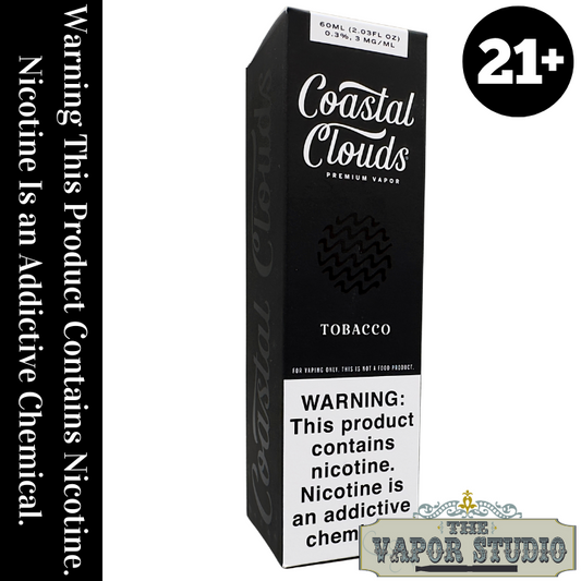 Tobacco (Cuban) by Coastal Clouds - E-liquid 60ML