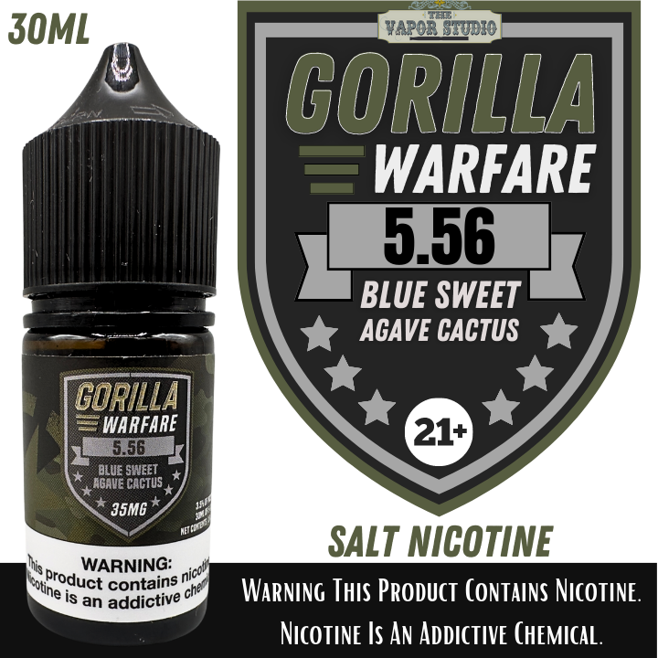 Gorilla Warfare 5.56 Salt Nicotine 30ml