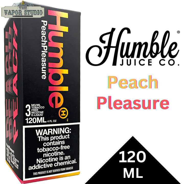 Humble Peach Pleasure Premium E-Liquid 120ML