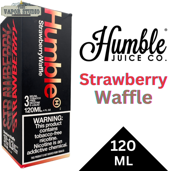 Humble Strawberry Waffle Premium E-Liquid 120ML