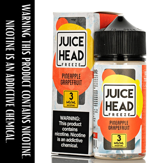 Juice Head E-Liquids - Pineapple Grapefruit Freeze - 100ML