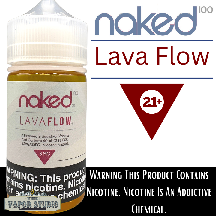Naked 100 Lava Flow Premium E-Liquid 60ML