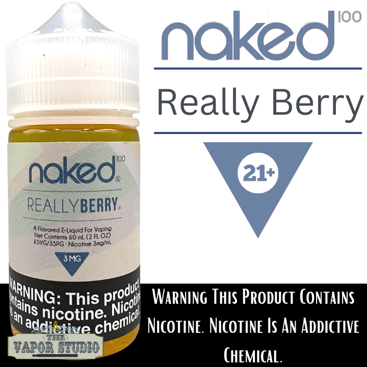 Naked 100 Really Berry Premium E-Liquid 60ML