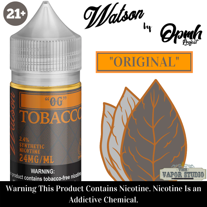 The O.G Original By Watson - Salt Nicotine E-Liquid 30ml
