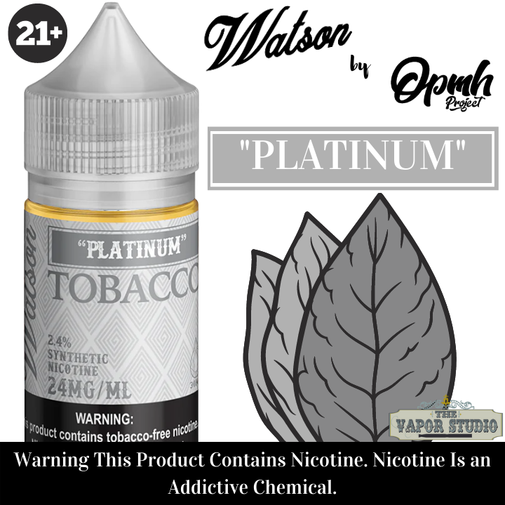 Platinum by Watson - Salt Nicotine E-Liquid 30ml
