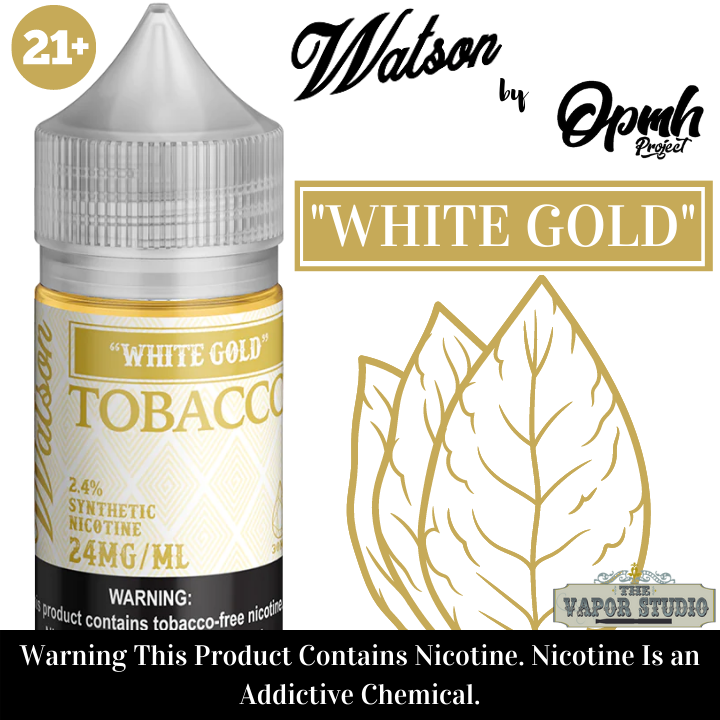 White Gold by Watson - Salt Nicotine E-Liquid 30ml