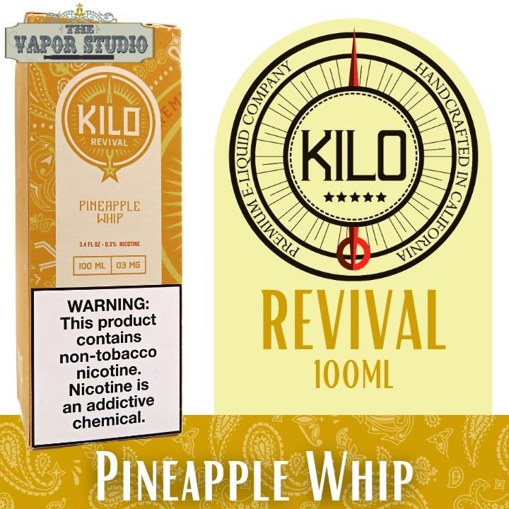 Kilo Revival Pineapple Whip Premium E-Liquid 100ML