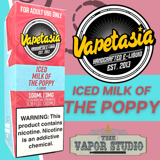 ICED Milk Of The Poppy by Vapetasia - E-liquid 100ml