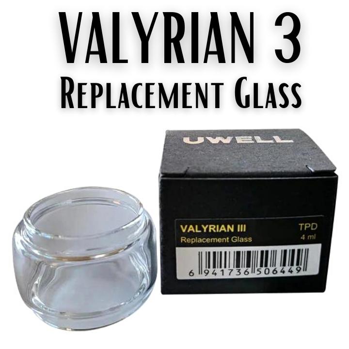 Uwell Valyrian 3 Replacement Bubble Glass 6ML