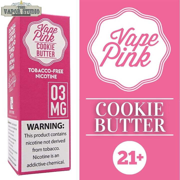 Cookie Butter by Propaganda Vape Pink - E-Liquid 100ML