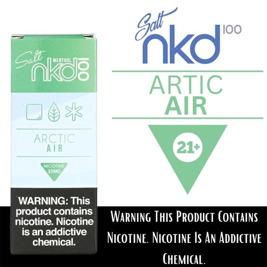 Naked 100 Mint (Arctic Air) Premium Salt Nicotine 30ML