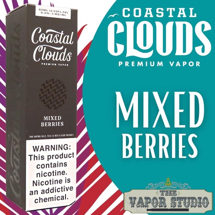 Mixed Berries by Coastal Clouds Premium E-Liquid 60ML