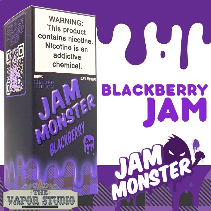 Jam Monster Blackberry Jam Premium E-Liquid 100ML