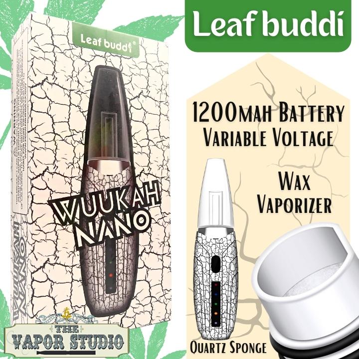 Wuukah Nano Wax Vaporizer Kit by Leaf Buddi Adjustable Voltage