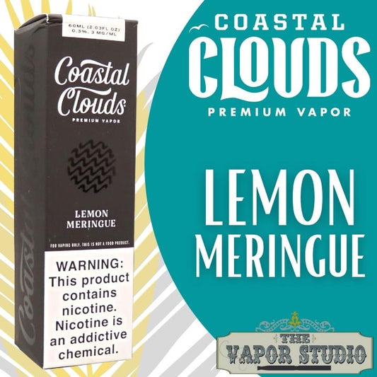 Lemon Meringue Pie by Coastal Clouds Premium E-Liquid 60ML