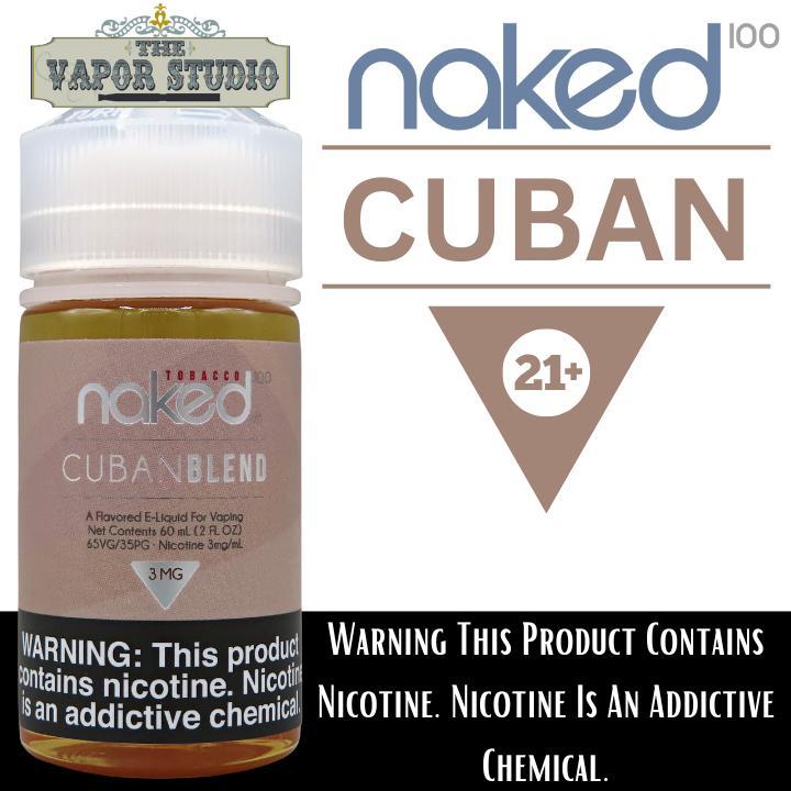 Naked 100 Cuban Blend 60ml E-Liquid