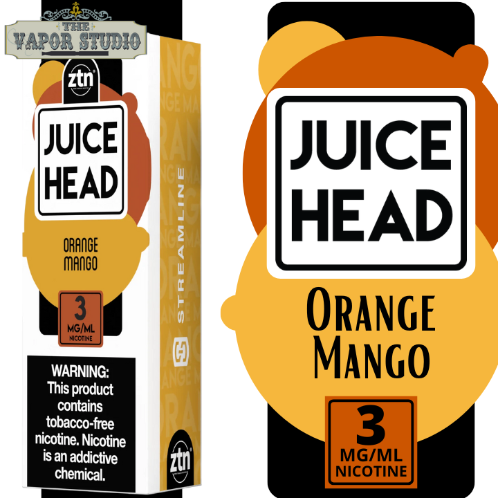 Juice Head Orange Mango Premium E-Liquid 100ML