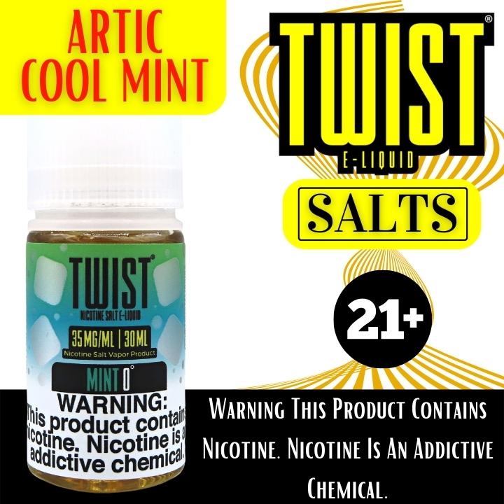 Artic Cool Mint 0° by Twist - Salt Nicotine E-liquid 30ml